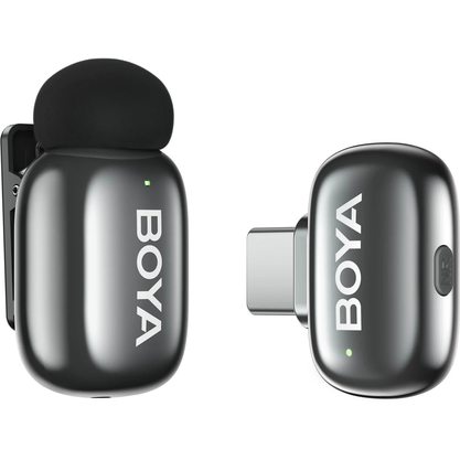 Микрофон BOYA Mini 2-05 (серебристый)