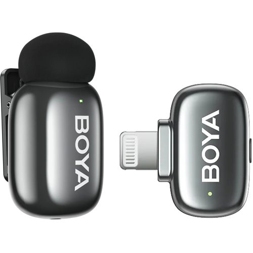 Микрофон BOYA Mini 2-01 (серебристый)