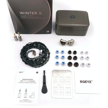 Наушники BQEYZ Winter 2 3.5 мм / 4.4 мм (коричневый)