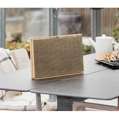 Стационарная колонка Bang & Olufsen Beosound Level (золотистый/светлый дуб)