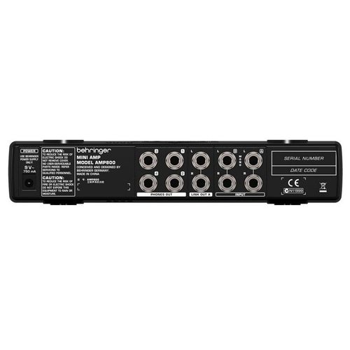 Стационарный усилитель и ЦАП Behringer AMP800