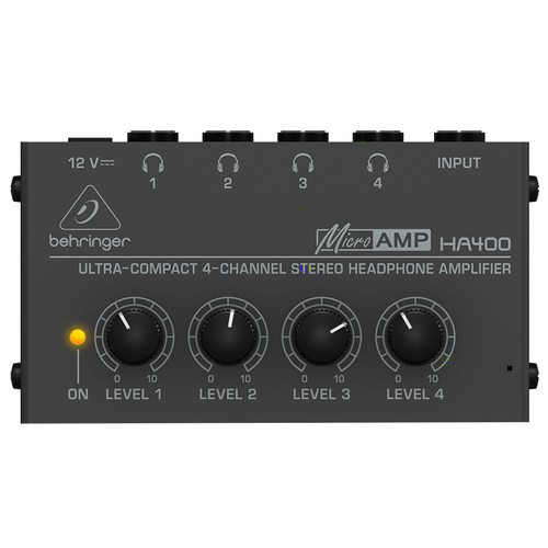 Стационарный усилитель и ЦАП Behringer HA400