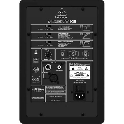 Студийный монитор Behringer NEKKST K5