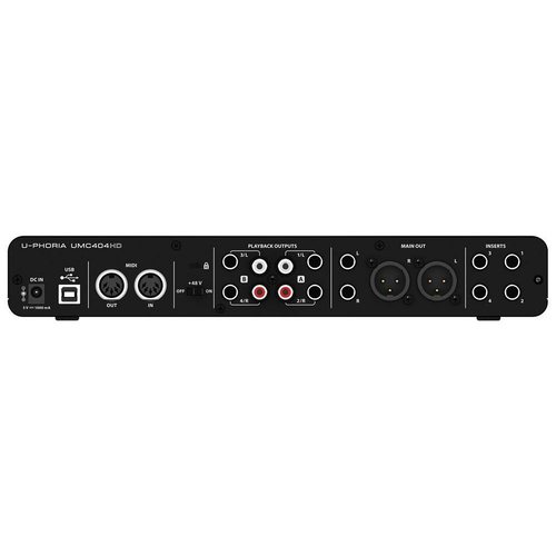 Звуковая карта (аудиоинтерфейс) Behringer UMC404HD