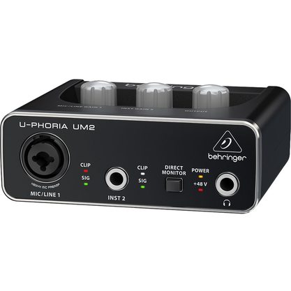 Звуковая карта (аудиоинтерфейс) Behringer U-Phoria UM2