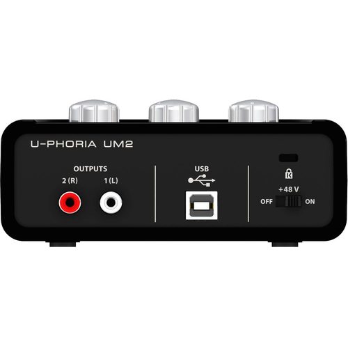 Звуковая карта (аудиоинтерфейс) Behringer U-Phoria UM2