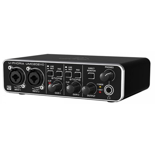 Звуковая карта (аудиоинтерфейс) Behringer UMC202HD
