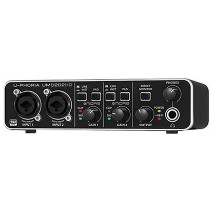 Звуковая карта (аудиоинтерфейс) Behringer UMC202HD