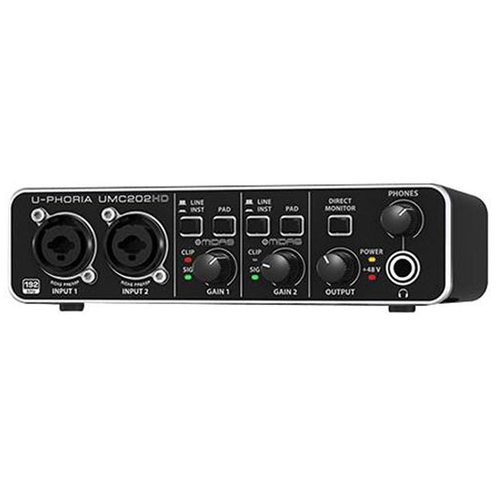 Звуковая карта (аудиоинтерфейс) Behringer UMC202HD