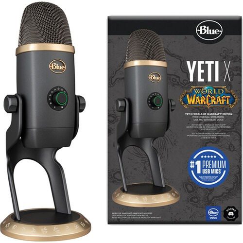 Микрофон Blue Yeti X World of Warcraft Edition