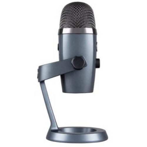 Микрофон Blue Yeti Nano (серый металлик)