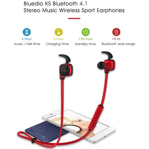 Беспроводные наушники Bluedio CCK KS