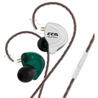 CCA C10 с микрофоном (циан)
