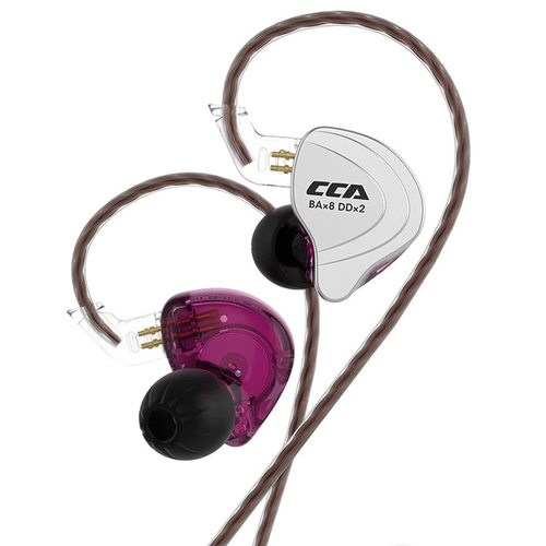 Наушники CCA C10 без микрофона (фиолетовый)