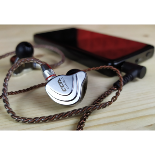 Наушники CCA C10 с микрофоном (черный)