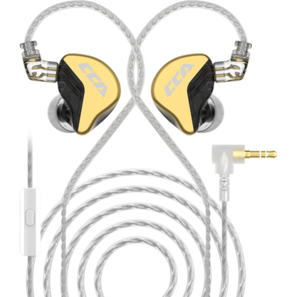Наушники CCA CRA+ с микрофоном (золотой)