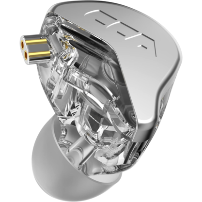 Наушники CCA CRA с микрофоном (серебряный)