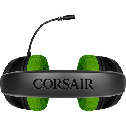 Игровые наушники Corsair HS35 (зеленый)