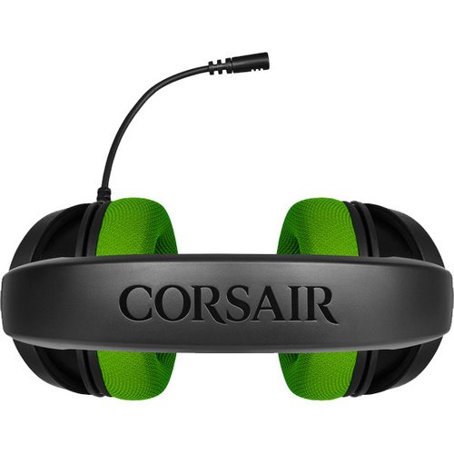 Игровые наушники Corsair HS35 (зеленый)
