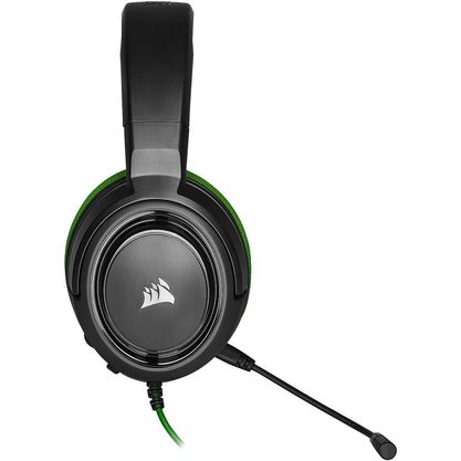 Игровые наушники Corsair HS35 (зеленый)