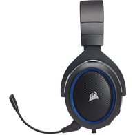 Corsair HS50 (чёрный/голубой)
