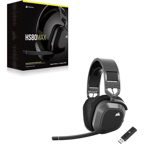 Игровые наушники Corsair HS80 MAX WIRELESS (графит)