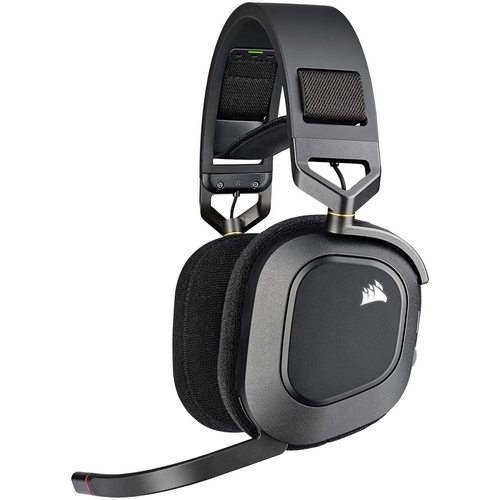 Игровые наушники Corsair HS80 Wireless (карбон)