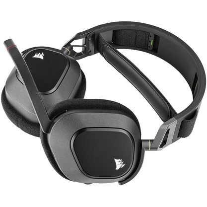 Игровые наушники Corsair HS80 Wireless (карбон)
