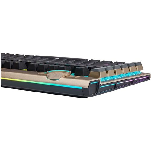 Игровая клавиатура Corsair K100 RGB Optical (золотой)
