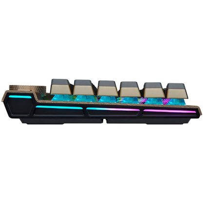Игровая клавиатура Corsair K100 RGB Optical (золотой)