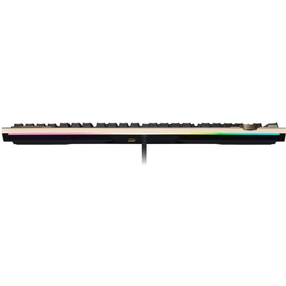 Игровая клавиатура Corsair K100 RGB Optical (золотой)