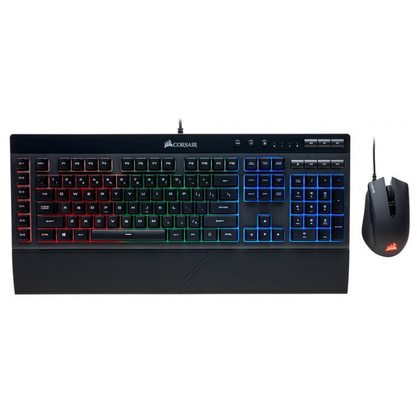 Набор периферии Клавиатура + мышь Corsair K55 + Corsair Harpoon