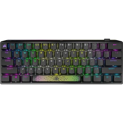 Игровая клавиатура Corsair K70 Pro Mini Wireless 60% (Cherry MX Red) (черный)