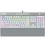Игровая клавиатура Corsair K70 RGB Pro PBT (Cherry MX Spped) серебристый