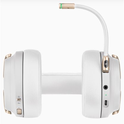 Игровые наушники Corsair Virtuoso RGB Wireless Pearl (жемчужно-белый)