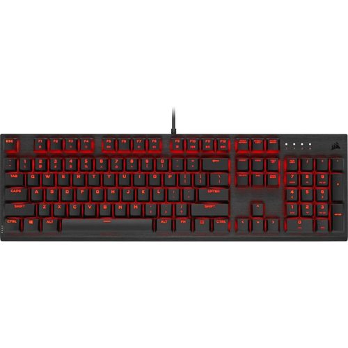 Игровая клавиатура Corsair K60 Pro Red Led (Cherry Viola) (черный)