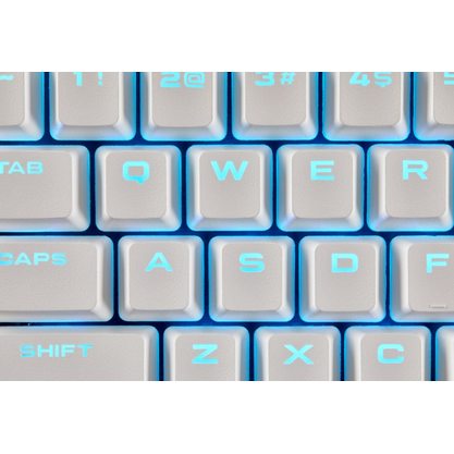 Колпачки на клавиатуру Набор кейкапов Corsair Gaming PBT White
