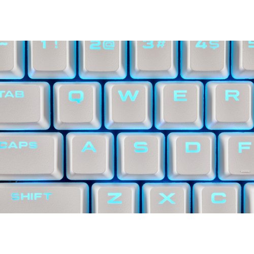 Колпачки на клавиатуру Набор кейкапов Corsair Gaming PBT White