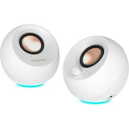 Стационарная колонка Creative Pebble Pro (с адаптером) (белый)