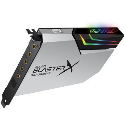 Звуковая карта (аудиоинтерфейс) Creative Sound BlasterX AE-5 Plus (белый)