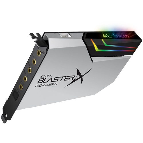 Звуковая карта (аудиоинтерфейс) Creative Sound BlasterX AE-5 Plus (белый)