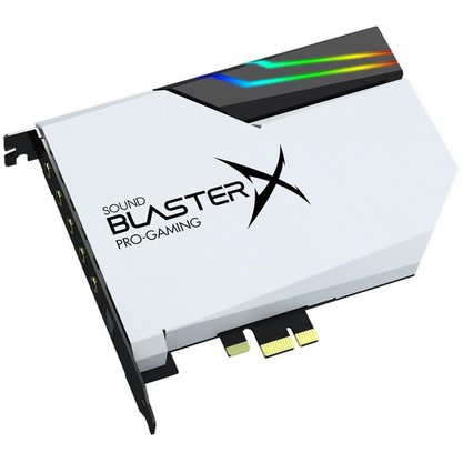Звуковая карта (аудиоинтерфейс) Creative Sound BlasterX AE-5 Plus (белый)