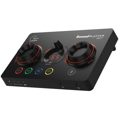 Внешняя звуковая карта creative sound blaster gc7