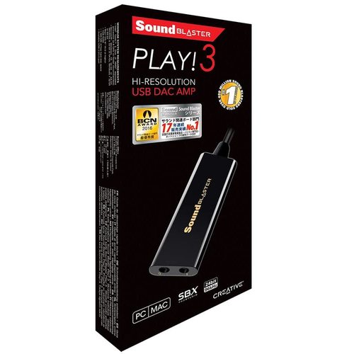 Звуковая карта creative sb play 3 usb