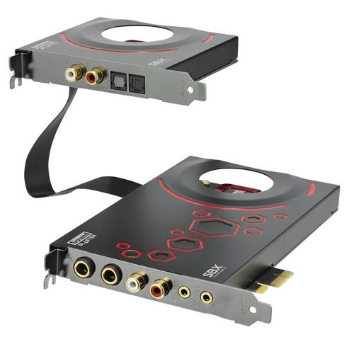 Звуковая карта creative sound blaster zxr