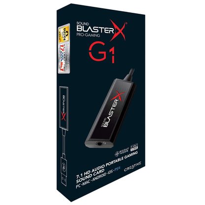 Звуковая карта (аудиоинтерфейс) Creative Sound BlasterX G1