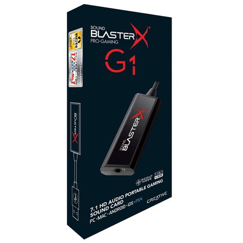 Звуковая карта (аудиоинтерфейс) Creative Sound BlasterX G1