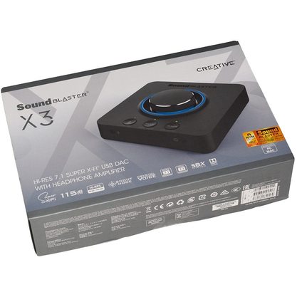 Звуковая карта (аудиоинтерфейс) Creative Sound Blaster X3
