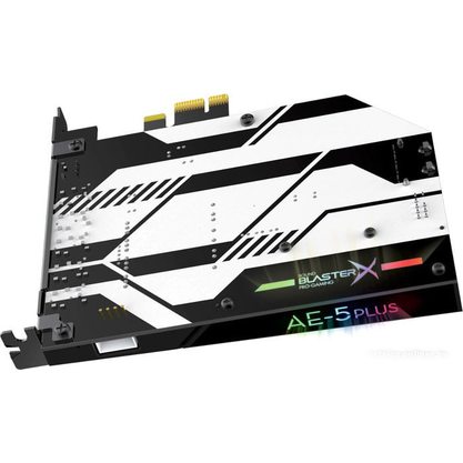 Звуковая карта (аудиоинтерфейс) Creative Sound BlasterX AE-5 Plus (черный)