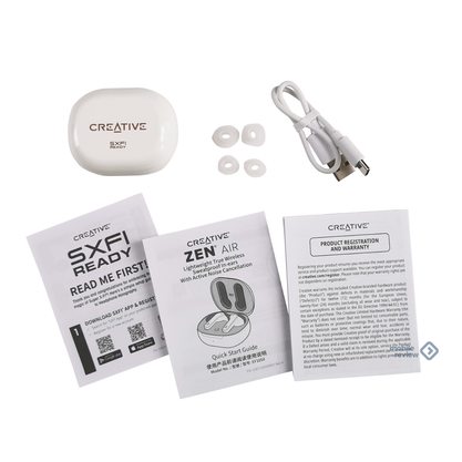 Беспроводные наушники Creative Zen Air Pro TWS (белый)